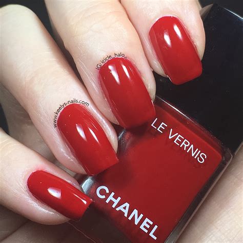 chanel rouge puissant nail polish|Chanel nail polish ballerina.